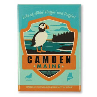 Camden Emblem Print Magnet | Metal Magnet