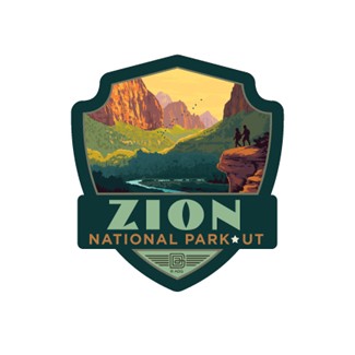 Zion 100th Emblem Sticker | Made in the USA