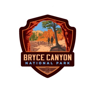 Bryce Canyon Peekaboo Trail Emblem Sticker | American Made