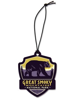 Great Smoky Emblem Wooden Ornament | American Made