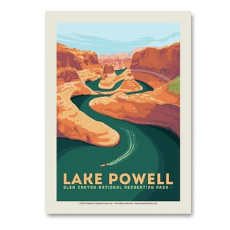 AZ/UT Lake Powell Vert Sticker | Vertical Sticker