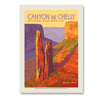 Canyon de Chelly National Monument Vert Sticker | Made in the USA