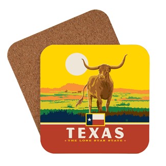TX State Pride Coaster | American Made Coaster