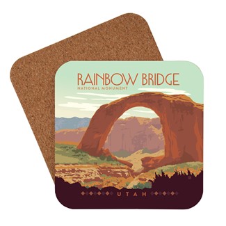 Rainbow Bridge National Monument Coaster | American Made Coaster