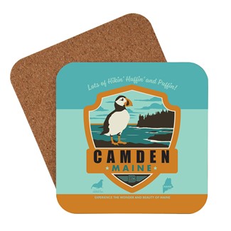 Camden Emblem Print Coaster | American made coaster