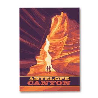 Antelope Canyon, AZ Gulch Magnet | American Made