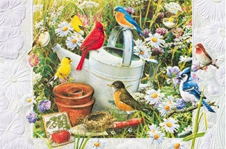 Songbird Garden | Songbird embossed cards