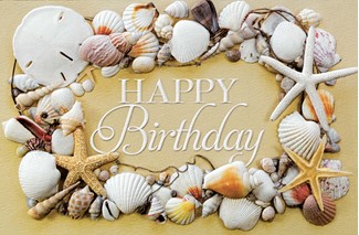 Seaside Birthday | Sealife themed birthday cards