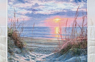 Myrtle Beach Sunrise | Beach greeting cards