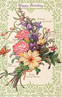 Scented Garden Bouquet | Floral birthday cards
