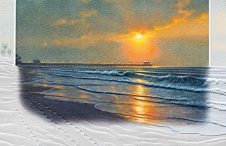 Radiant Sunrise | American made greeting cards