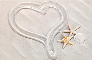 Heart of Sand | Inspirational wedding greeting cards