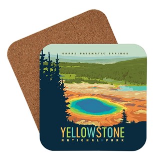 Yellowstone Grand Prismatic Springs Coaster | American made coaster