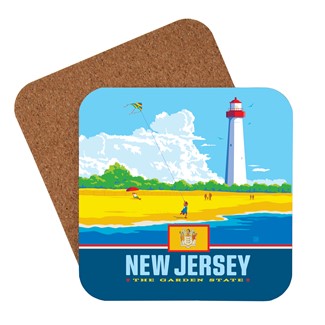 NJ State Pride Coaster | American Made