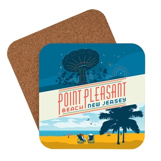 NJ Point Pleasant Beach Coaster | American Made