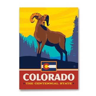 CO State Pride Magnet | American Made Magnet