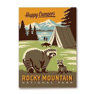 RMNP Happy Campers Magnet | American Made Magnet