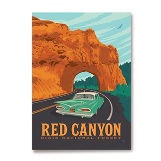 UT Red Canyon Magnet | American Made Magnet
