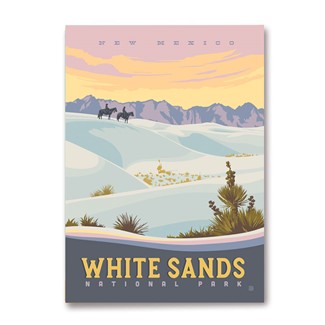 White Sands NP Magnet | American Made Magnet