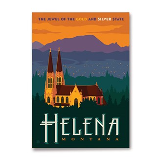 Helena MT Magnet | American Made Magnet