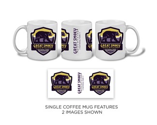 Great Smoky Bear Emblem Mug (11 oz) | Tourist Courts