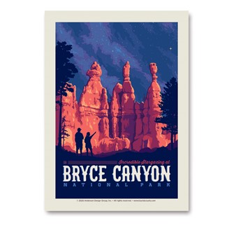 Bryce Canyon Star Gazing Vert Sticker | Made in the USA