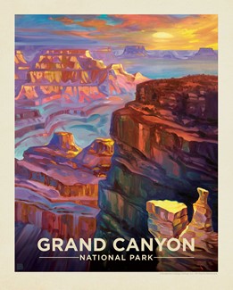 Grand Canyon Landscape 8"x10" Print | 8" x10" Print