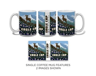 Eagle Cap Wilderness Mug | Ceramic Mug