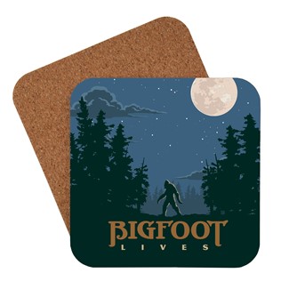 Bigfoot Lives Coaster | American Made Coaster