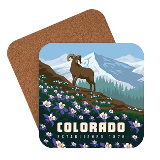 Columbine CO Coaster | American made coaster