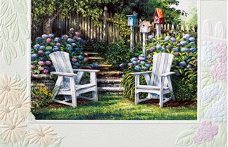 Garden Delight (AN) | Anniversary greeting cards