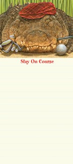 Gator On Course | List Pad