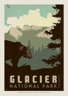 Glacier | Postcard