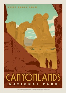 Canyonlands NP Angel Arch | Postcard