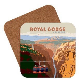 Royal Gorge CO Coaster | American made coaster