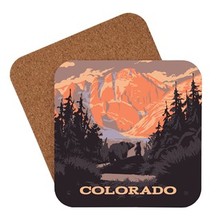 Colorado Bear Family Coaster | American made coaster
