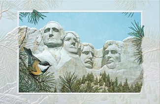 Mount Rushmore | Blank Boxed Notes