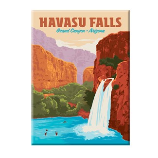 Grand Canyon NP Havasu Falls Magnet| American Made Magnet