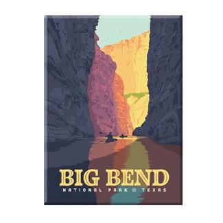 Big Bend NP Rio Grande Magnet | Metal Magnet