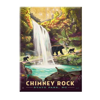 Chimney Rock State Park North Carolina Magnet | American Made Magnet