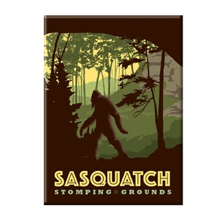Sasquatch Stomping Grounds Magnet | American Made Magnet