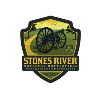 Stones River Battlefield Emblem Sticker | Made in the USA