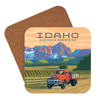 ID Sawtooth Mountains Coaster| American Made