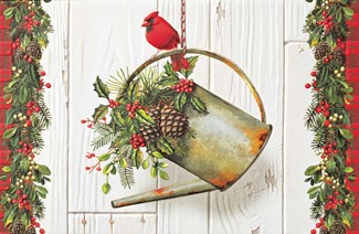 Garden Holiday | Bird themed boxed Christmas cards