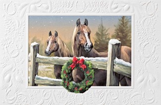 In The Meadow | Farm Friends Christmas cards