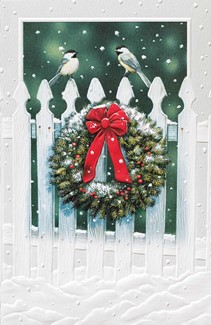 Picket Pair | Birds boxed Christmas cards