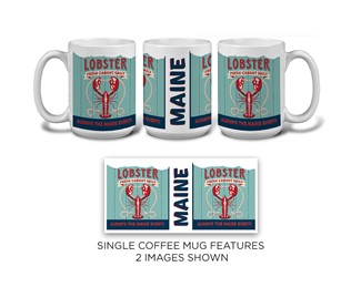 Lobster Maine Event Mug | Maine Themed Mug