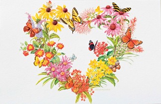 Wild At Heart | Floral love greeting cards