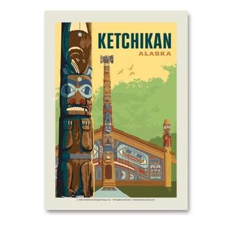 Alaska Ketchikan Vertical Sticker