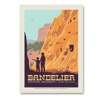 Bandelier NM Vert Sticker | Vertical Sticker
